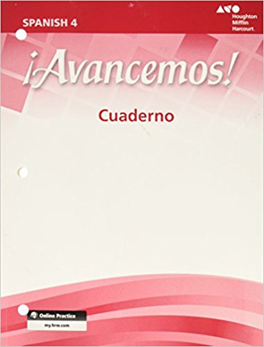 Avancemos: Cuaderno Student Edition Level 4 1st Edition Holt McDougal