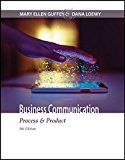 Business Communication: Process and Product 9th Edition Dana Loewy, Mary Ellen Guffey