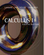 Calculus I 8th Edition Bruce H. Edwards, Larson, Robert P. Hostetler