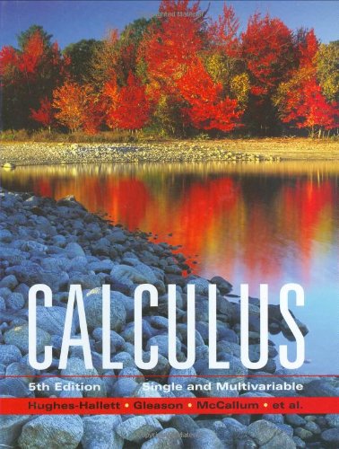 Calculus: Single and Multivariable 5th Edition Hughes-Hallett