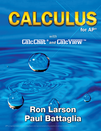 Calculus for AP 2nd Edition Paul Battaglia, Ron Larson