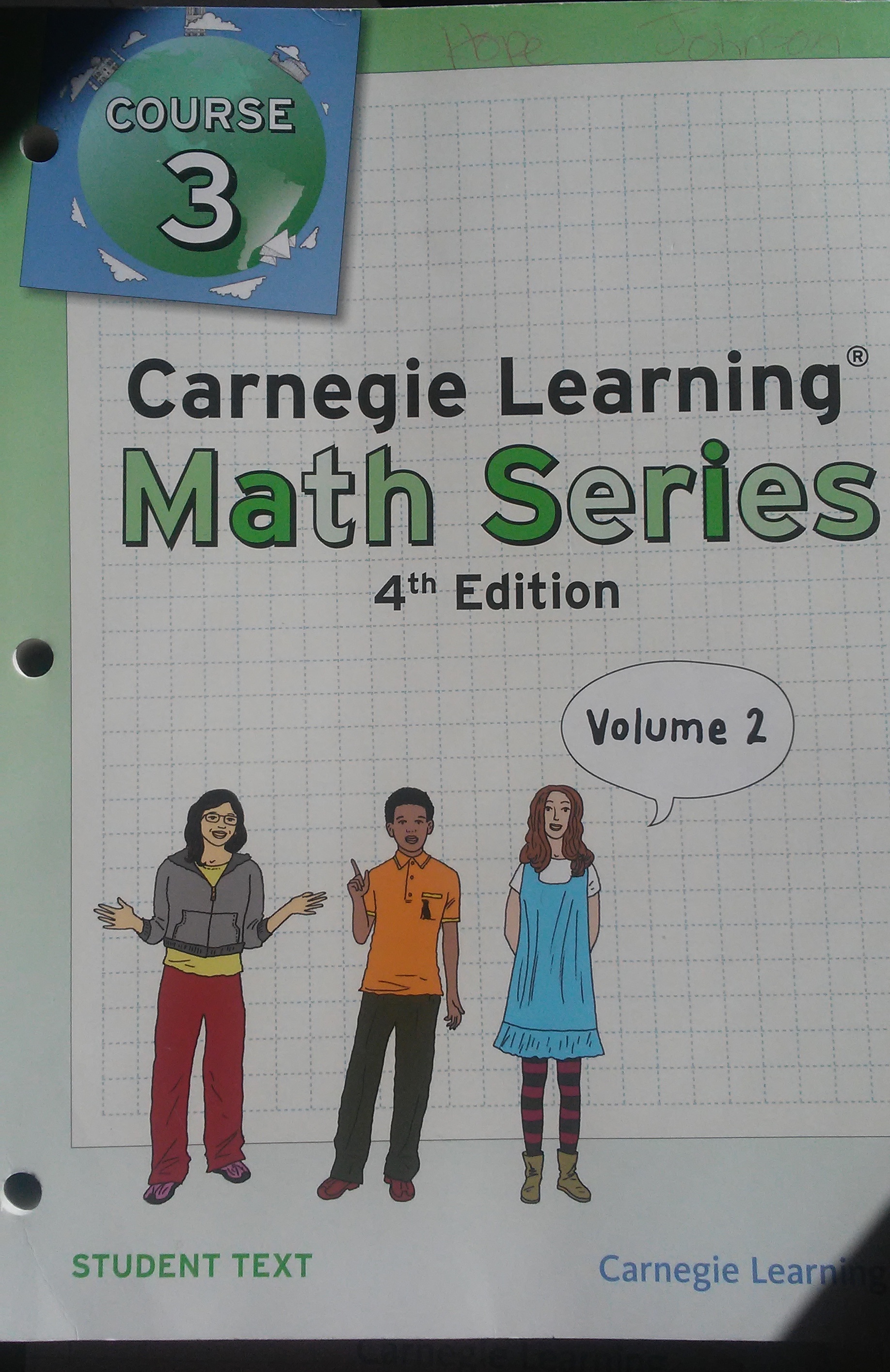 Carnegie Learning Math Series, Volume 2 4th Edition Carnegie Learning Authoring Team