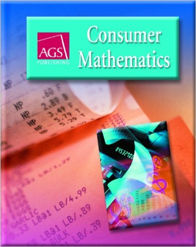 Consumer Mathematics 1st Edition AGS Secondary