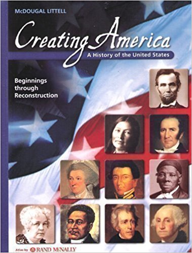 Creating America: Beginnings through Reconstruction 1st Edition MCDOUGAL LITTEL