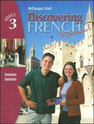 Discovering French, Nouveau!: Rouge 3 1st Edition Jean-Paul Valette, Rebecca M. Valette