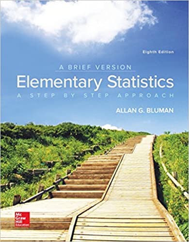 Elementary Statistics: A Brief Version 8th Edition Allan G. Bluman