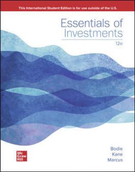 Essentials of Investments, ISE (International Student Edition) 12th Edition Alan Marcus, Alex Kane, Zvi Bodie