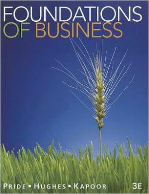 Foundations of Business 7th Edition Jack R. Kapoor, Robert J. Hughes, William Pride