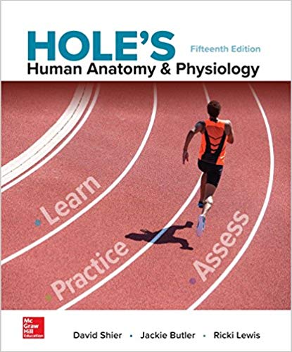 Hole's Human Anatomy Physiology 15th Edition David N. Shier, Jackie L. Butler, Ricki Lewis