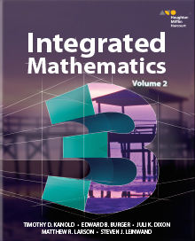 Integrated Mathematics 3 Volume 2 1st Edition HOUGHTON MIFFLIN HARCOURT