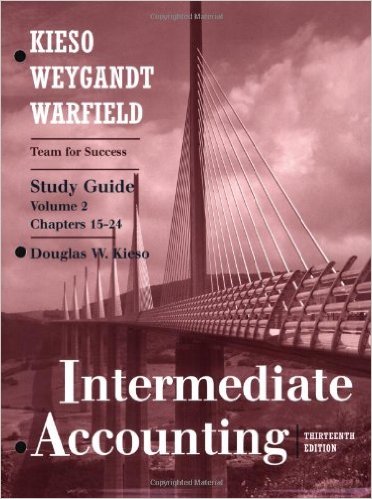 Intermediate Accounting, Volume 2 14th Edition Donald E. Kieso, Jerry J. Weygandt, Terry D. Warfield