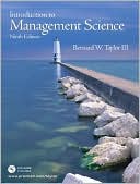 Introduction to Management Science 9th Edition Bernard Taylor