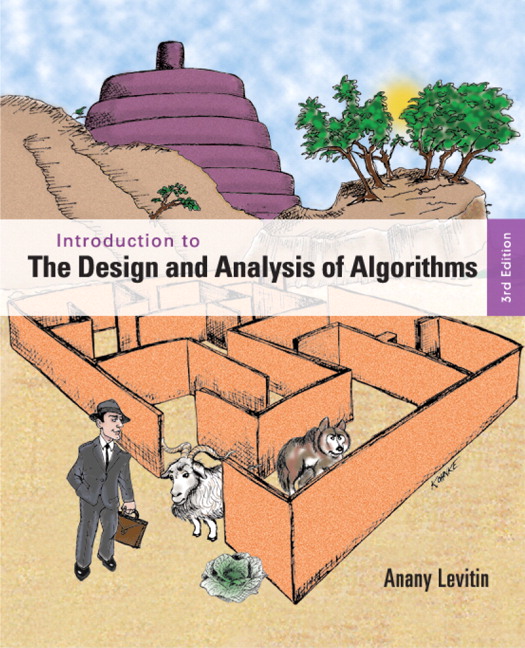 Introduction to the Design and Analysis of Algorithms 3rd Edition Anany Levitin