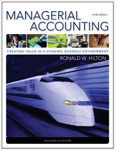 Managerial Accounting 14th Edition Eric W. Noreen, Peter C. Brewer, Ray H Garrison