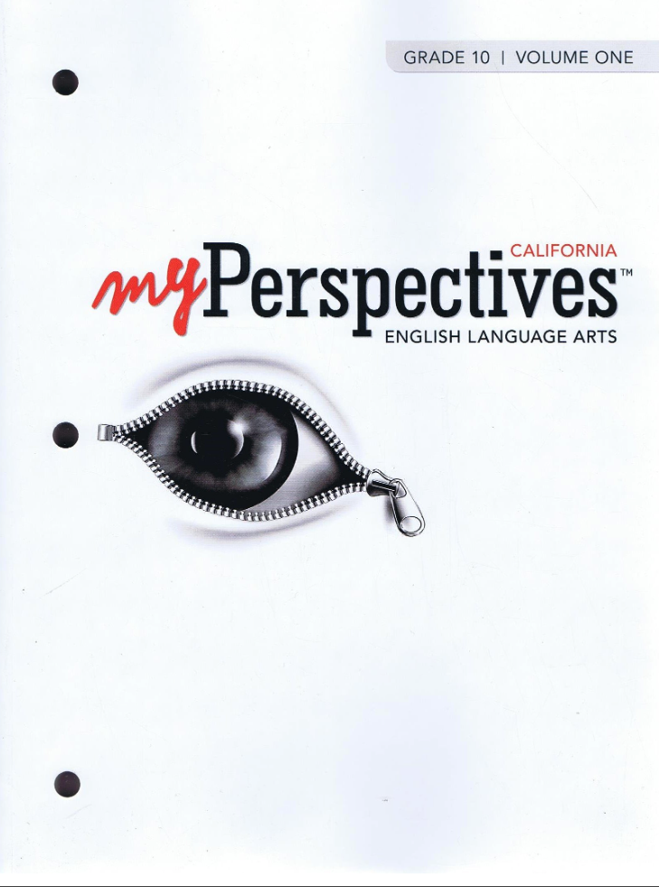 Myperspectives English Language Arts Grade 10 Volume 1 1st Edition Savvas Learning Co