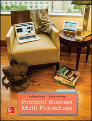 Practical Business Math Procedures 12th Edition Jeffrey Slater, Sharon M. Wittry