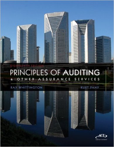 Principles of Auditing and Other Assurance Services 21st Edition Kurt Pany, Ray Whittington