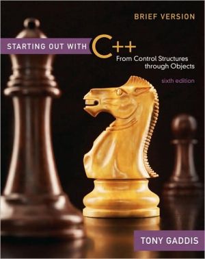 Starting Out with C++ Brief 6th Edition Tony Gaddis