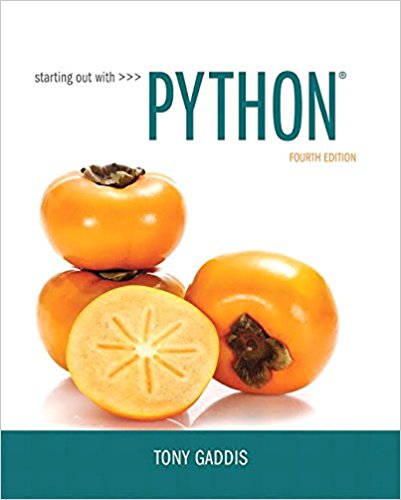 Starting Out with Python 3rd Edition Tony Gaddis