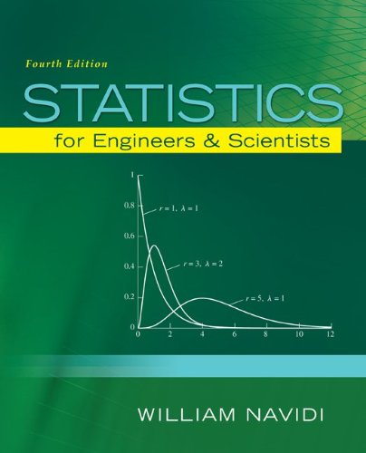 Statistics For Engineers And Scientists 4th Edition William Navidi