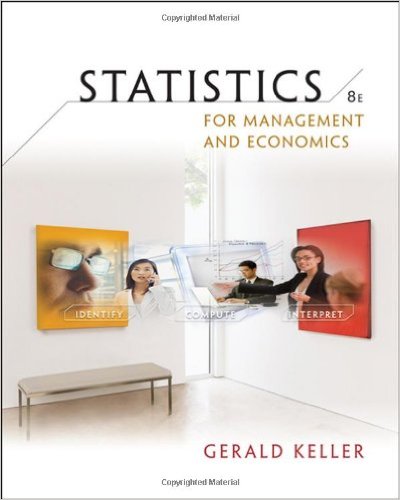 Statistics for Management and Economics 11th Edition Gerald Keller