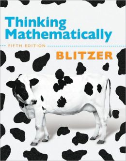 Thinking Mathematically 7th Edition Robert F. Blitzer