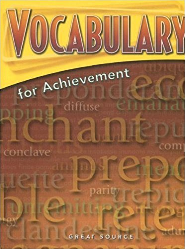 Vocabulary for Achievement: Sixth Course 4th Edition Margaret Ann Richek