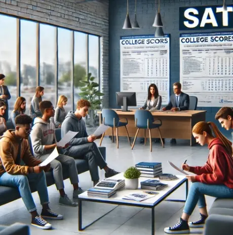 colleges look for SAT scores