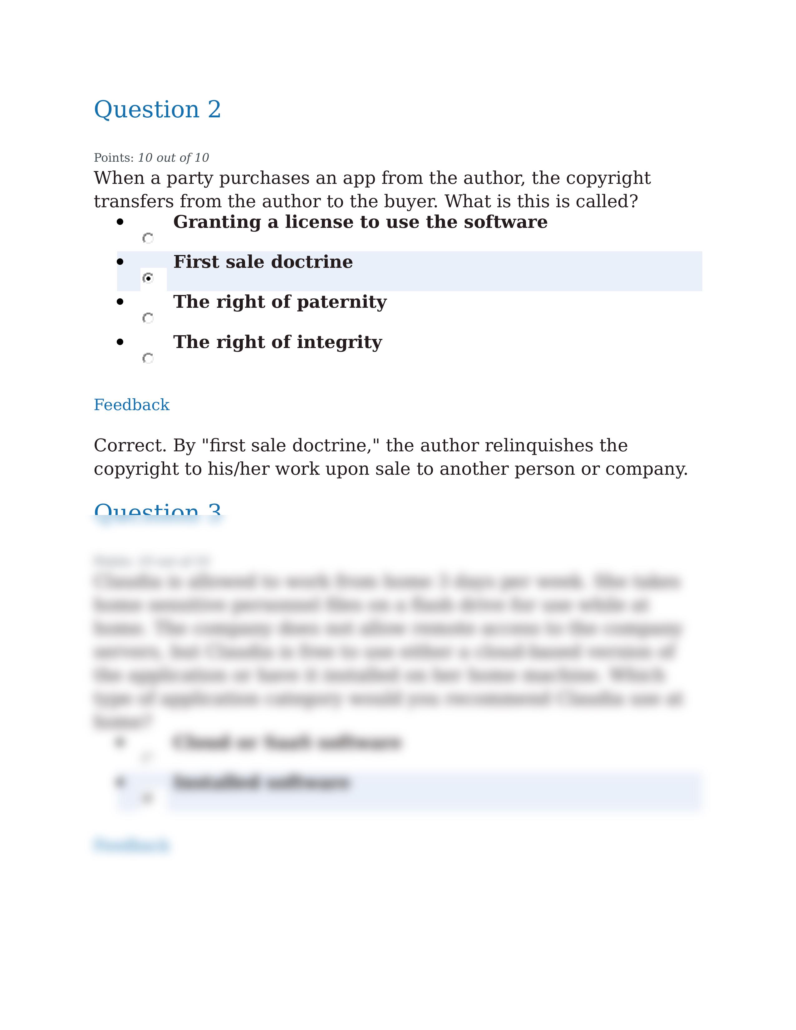 System and Application Software Unit quiz 12 ifsm 201_d05n5i32is9_page2