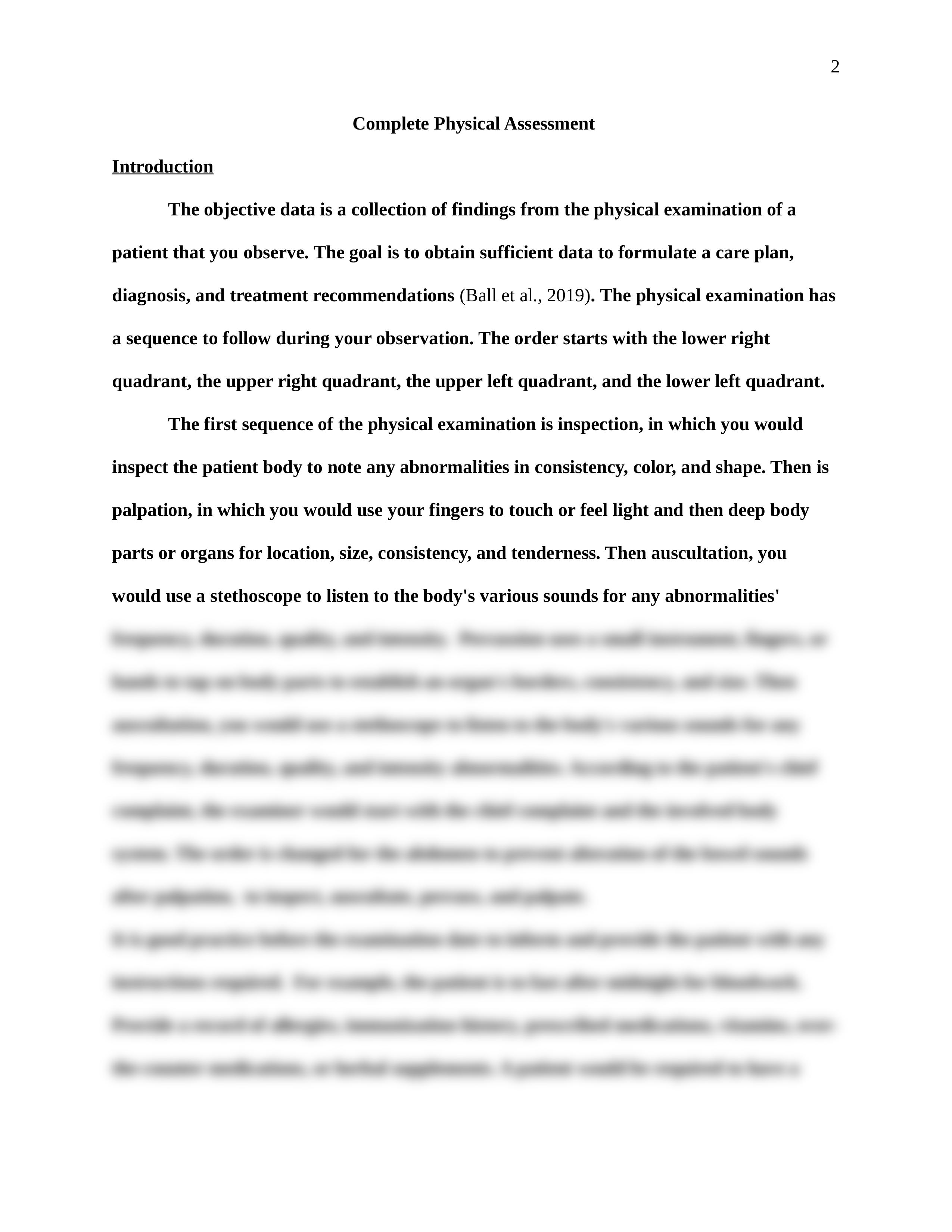 Complete Physical Assessment Focus Exam Chest Pain.docx_d08xnbgp5ke_page2