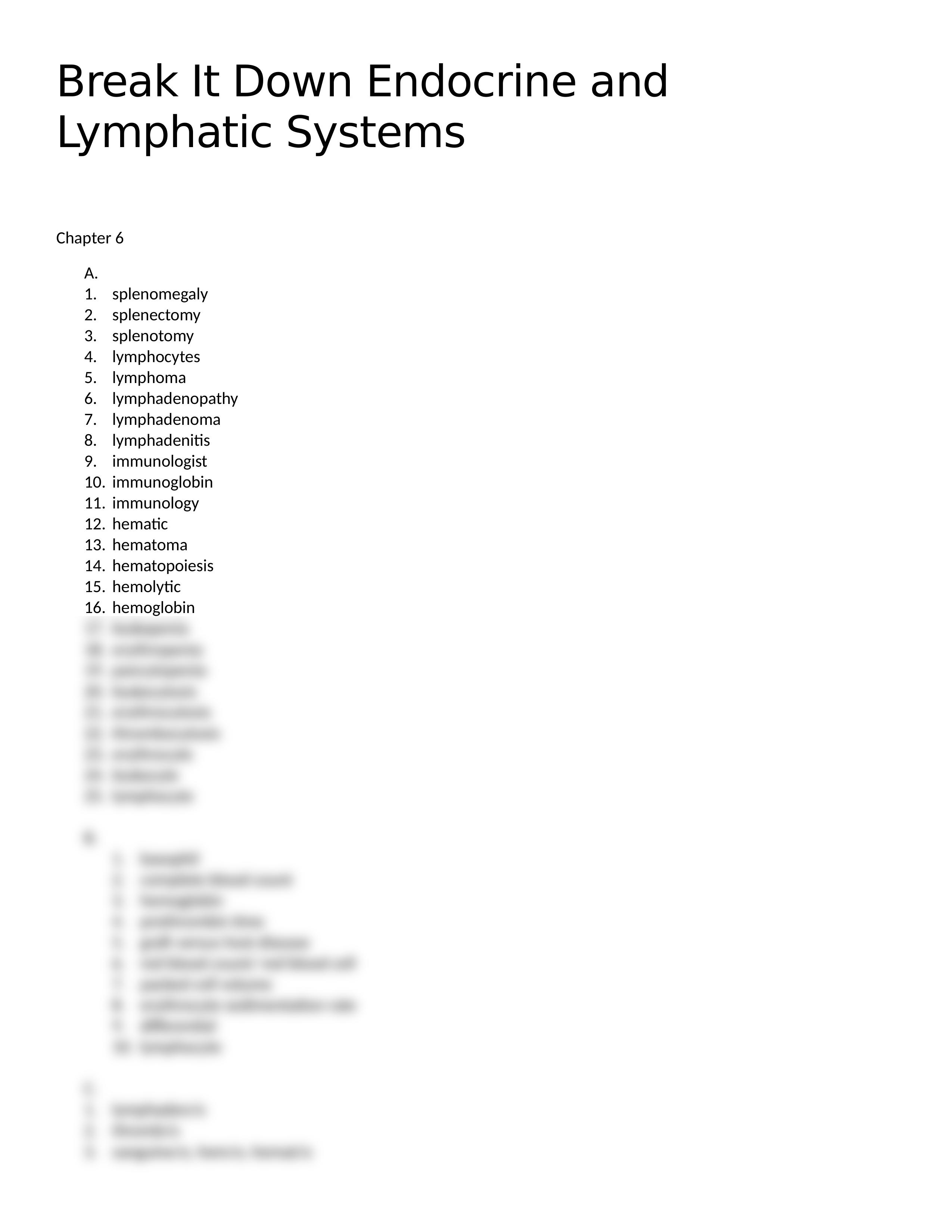 Break It Down Endocrine and Lymphatic.docx_d0b13xw5pa4_page2