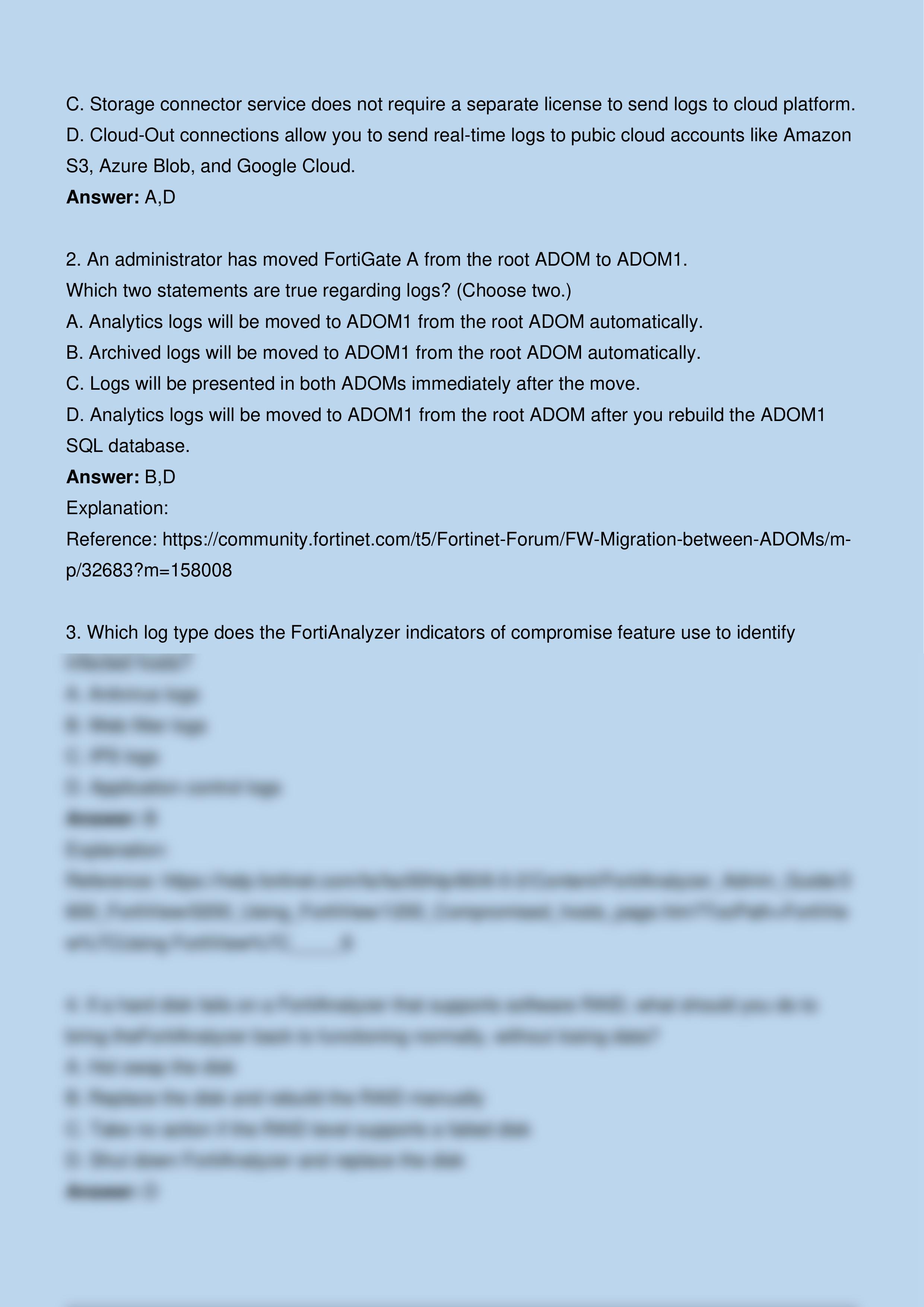 Fortinet Certification NSE5_FAZ-7.0 update questions.pdf_d0bwtxe6rz8_page2