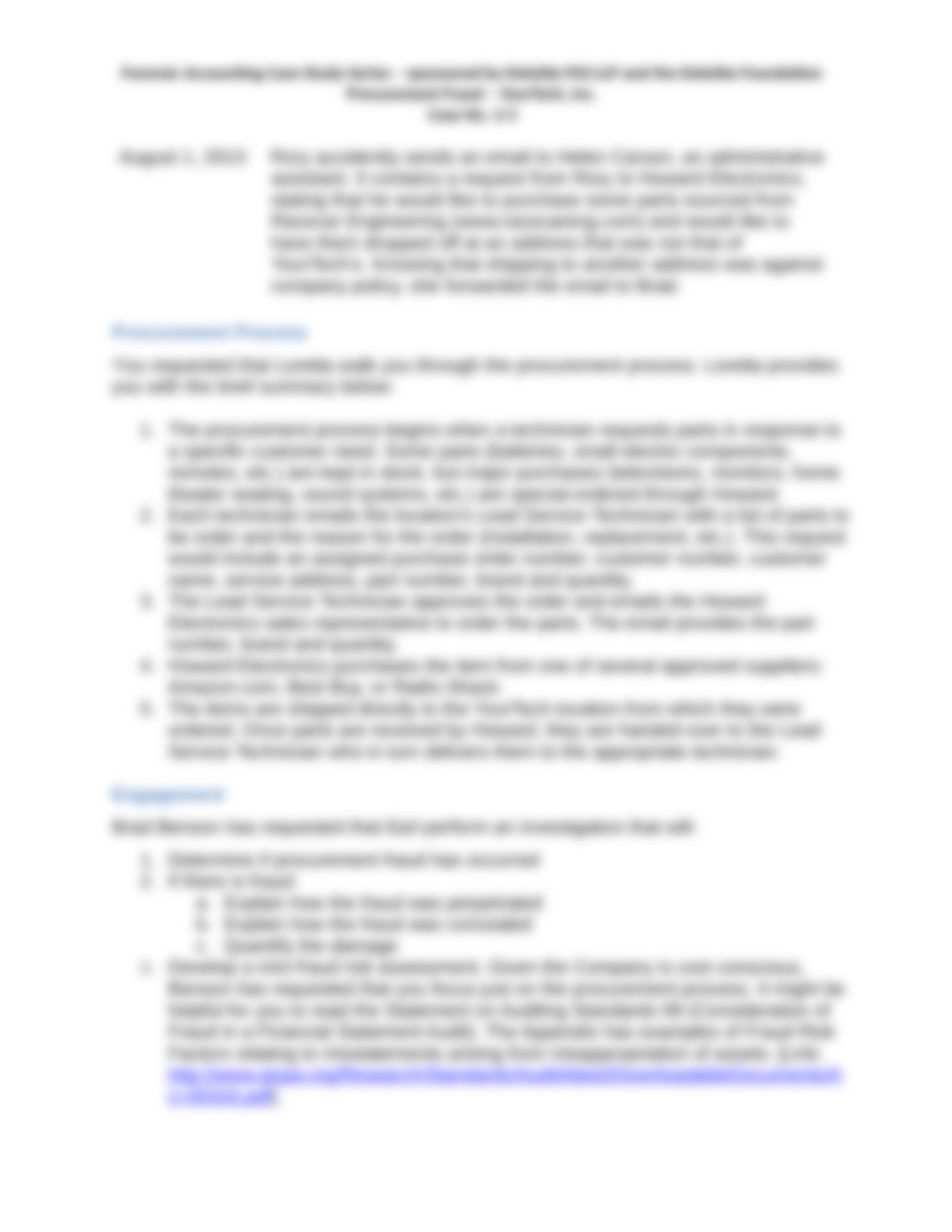 2-3 Procurement Fraud Case Study - YourTech_Overview and directions.docx_d0mn26cbd2g_page3