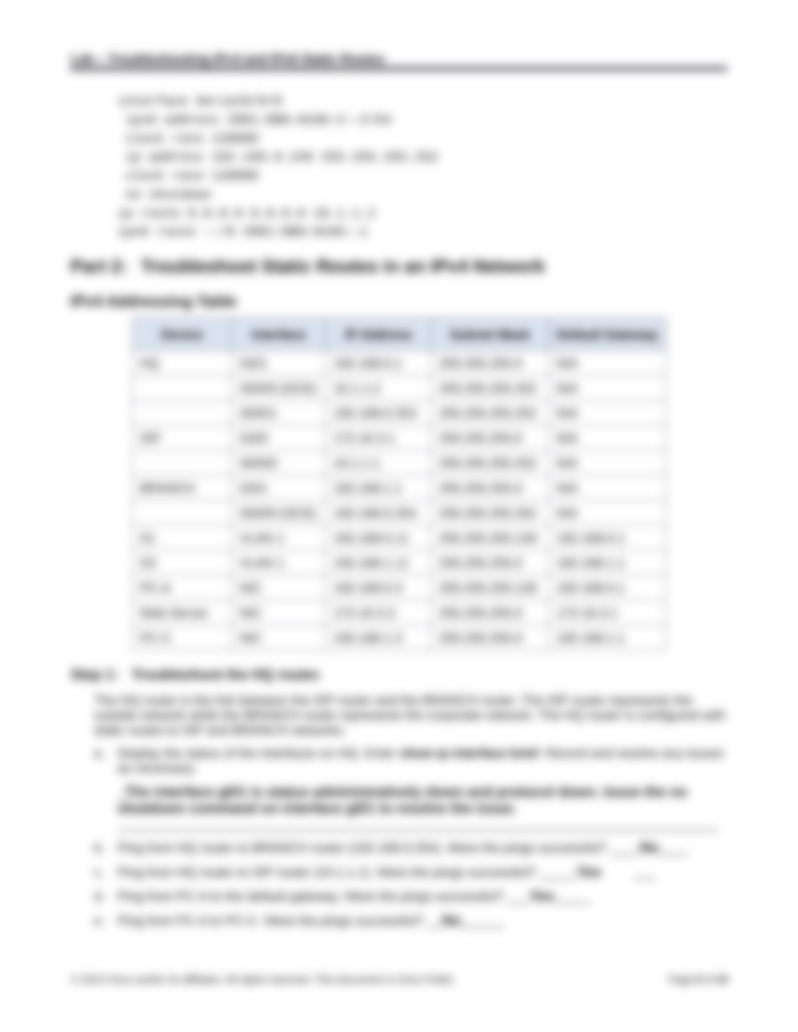 2.3.2.4 Lab - Troubleshooting IPv4 and IPv6 Static Routes David Oliver_d0sqdm5z8zn_page5