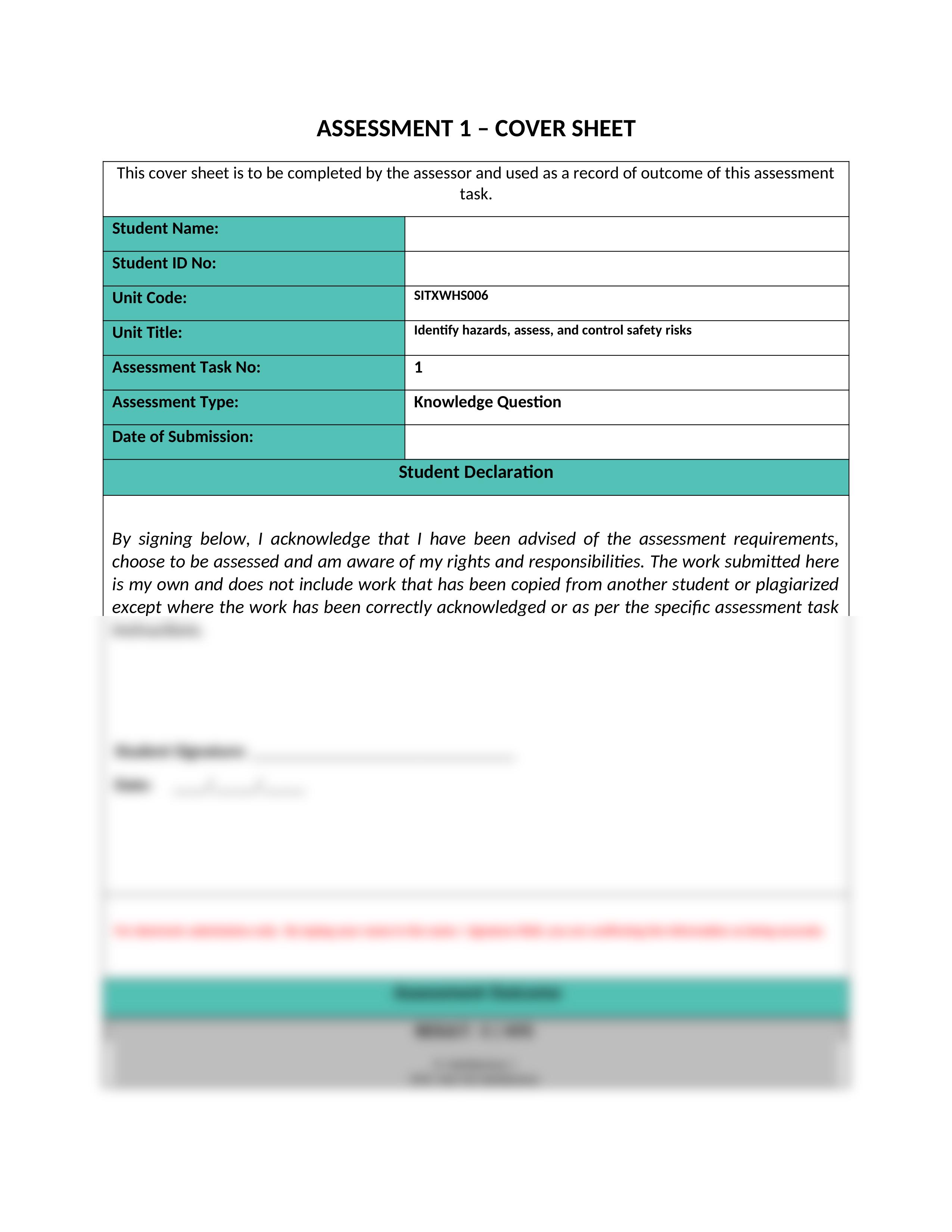 SITXWHS006 Assessment V1.1.docx_d1ha2uewa3j_page2