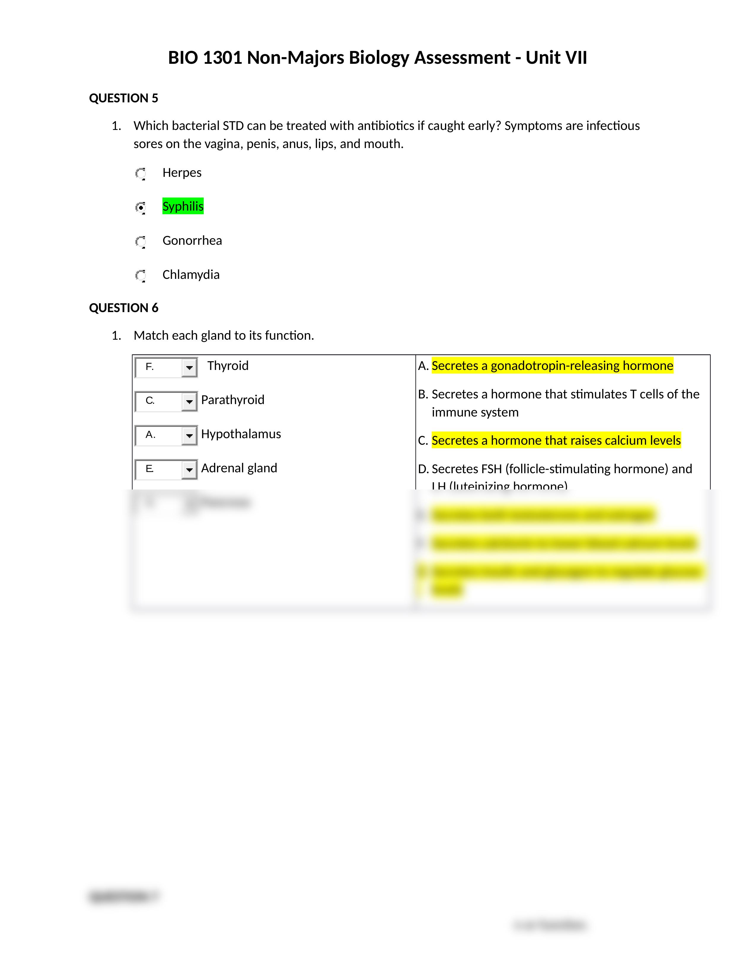 BIO 1301 Non-Majors Biology - Unit VII Assessment.docx_d1jcc8paira_page2