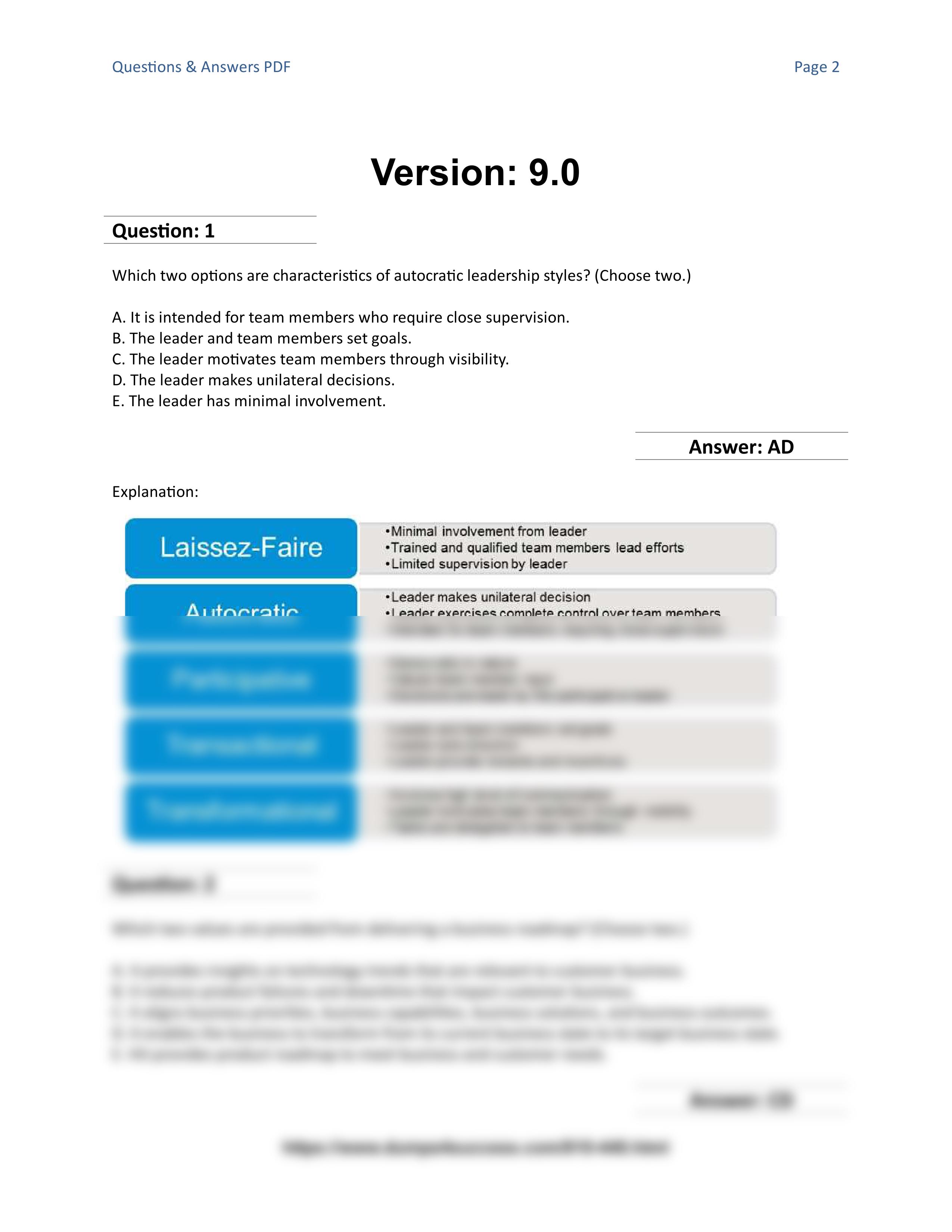 810-440 Business Architecture Solutions Exam Questions.pdf_d1squwe8a96_page2