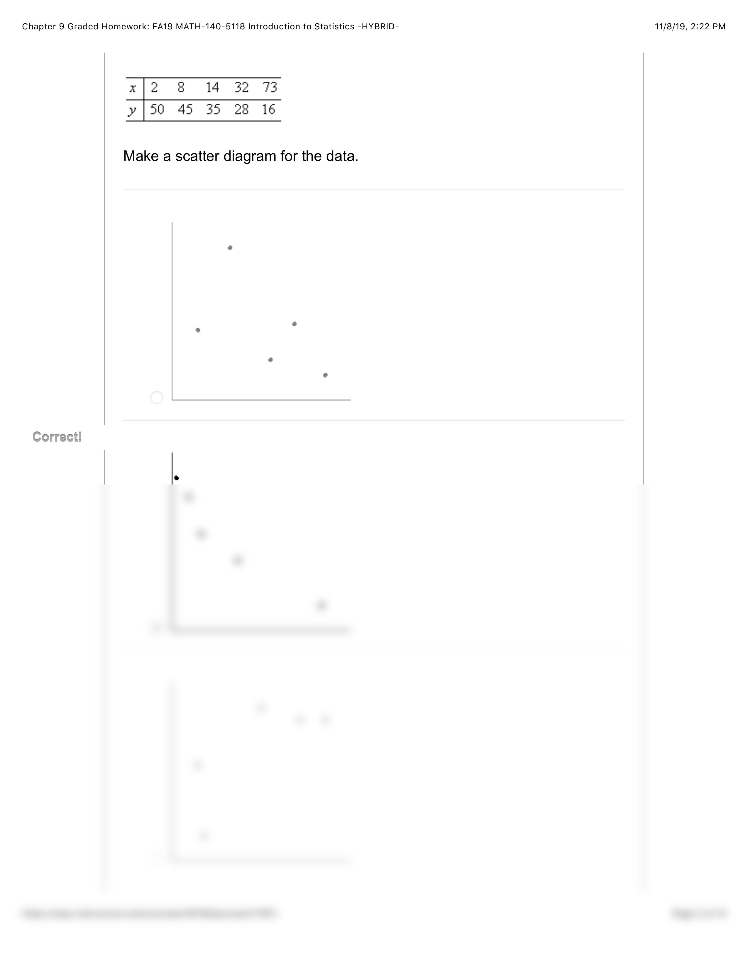 Chapter 9 Graded Homework: FA19 MATH-140-5118 Introduction to Statistics -HYBRID-.pdf_d1vp2207sx0_page2