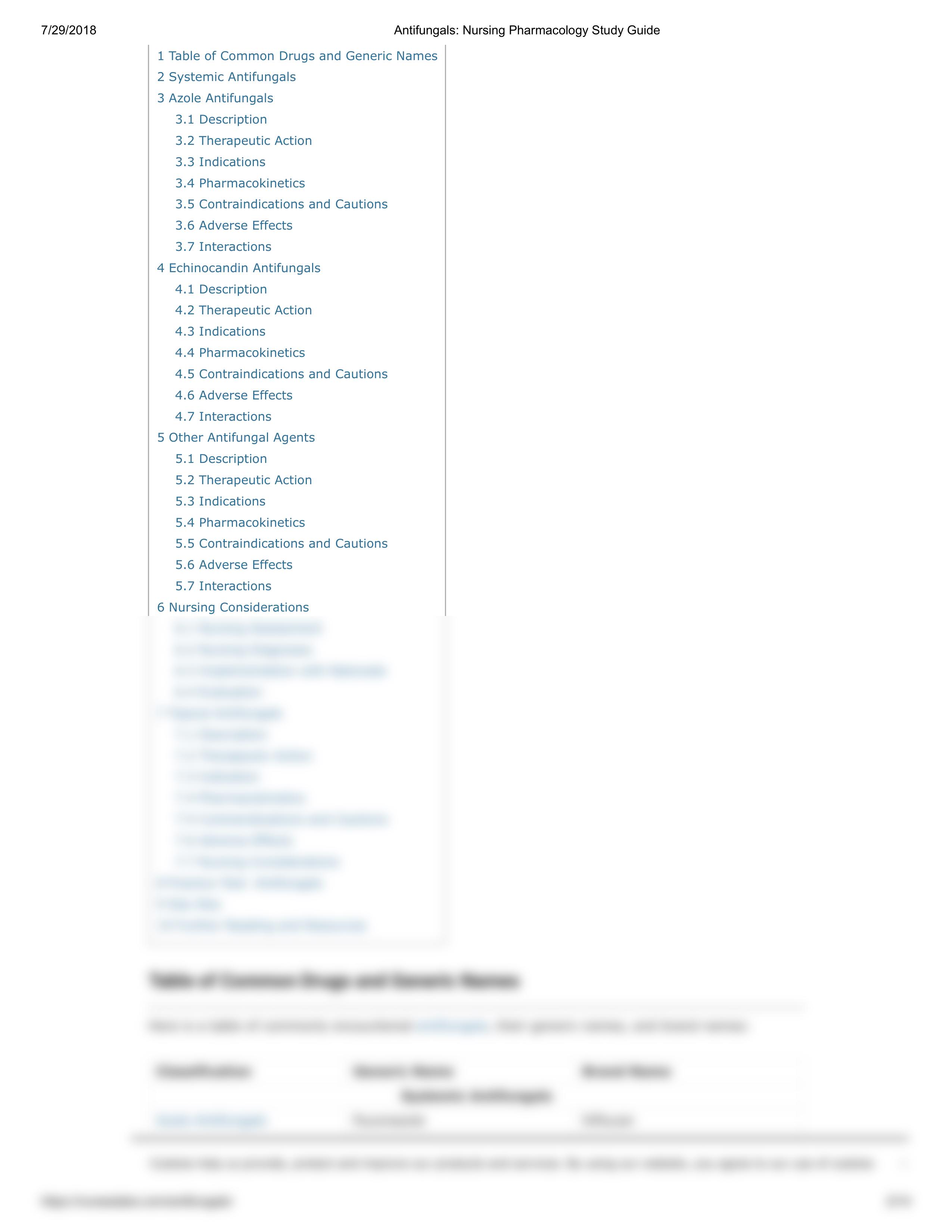 Antifungals Nursing Pharmacology Study Guide.pdf_d1xg2q6hrz2_page2