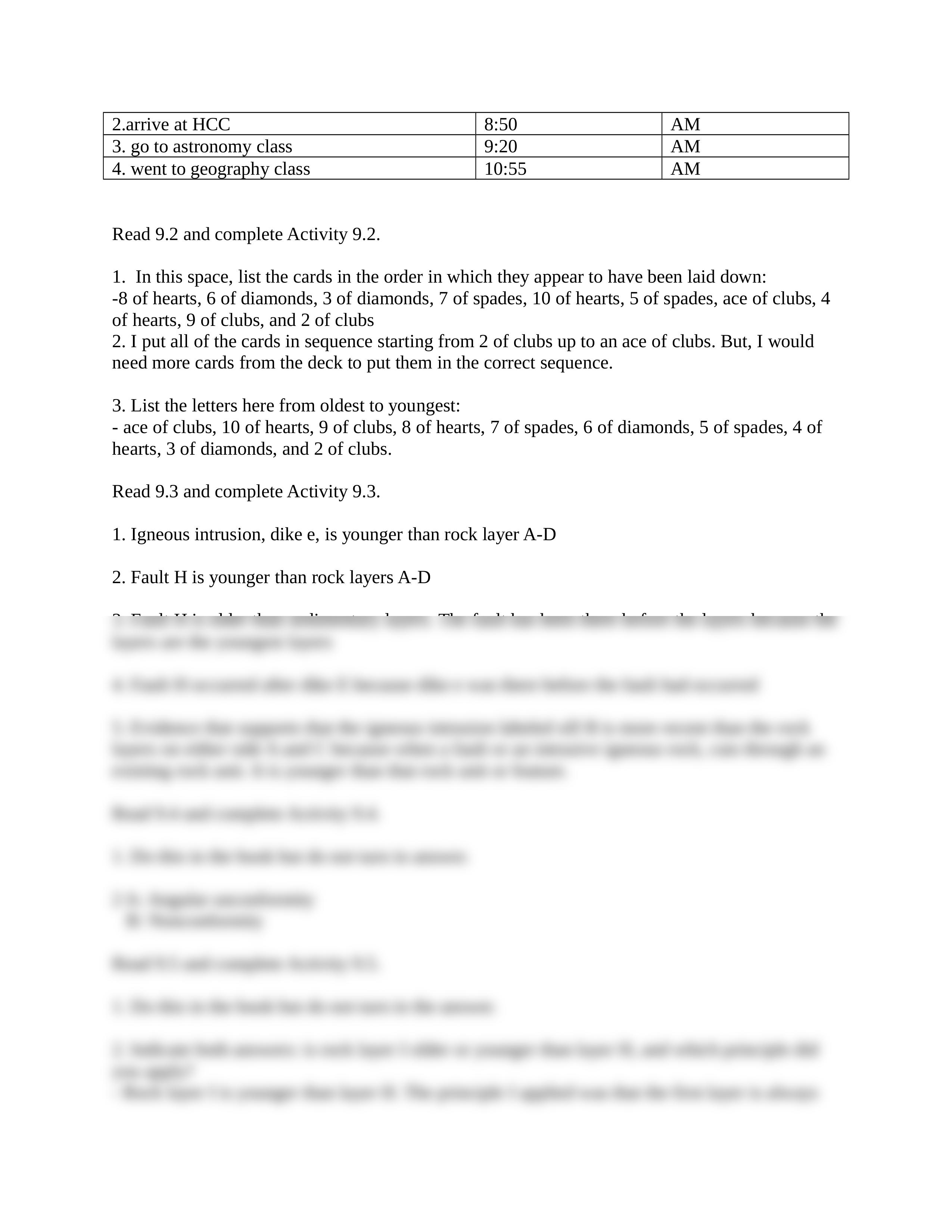 Exercise 9 Geologic Time  Answer Sheet 8th edition.doc_d2fbeanpad2_page2