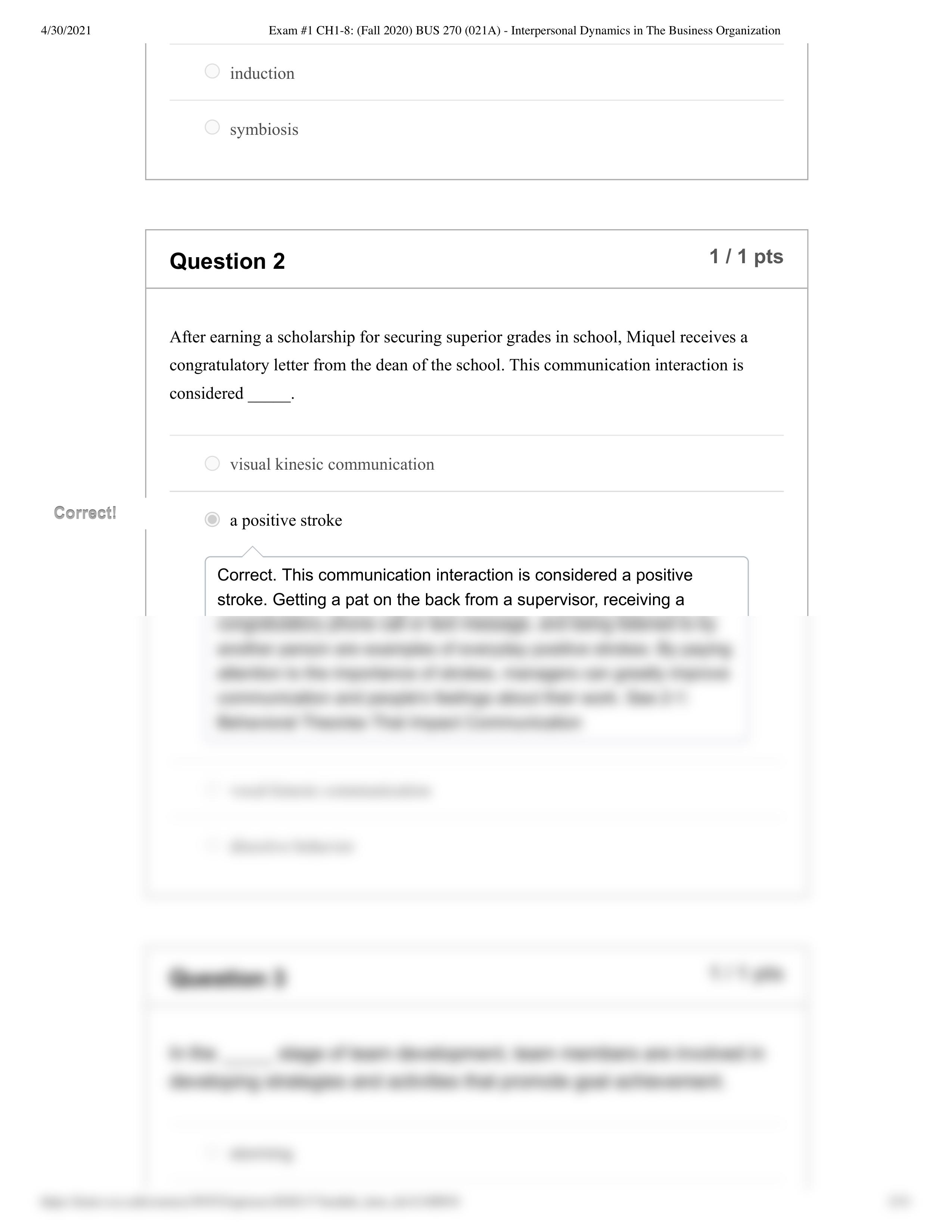 Exam #1 CH1-8_ (Fall 2020) BUS 270 (021A) - Interpersonal Dynamics in The Business Organization.pdf_d2r5ejntt84_page2