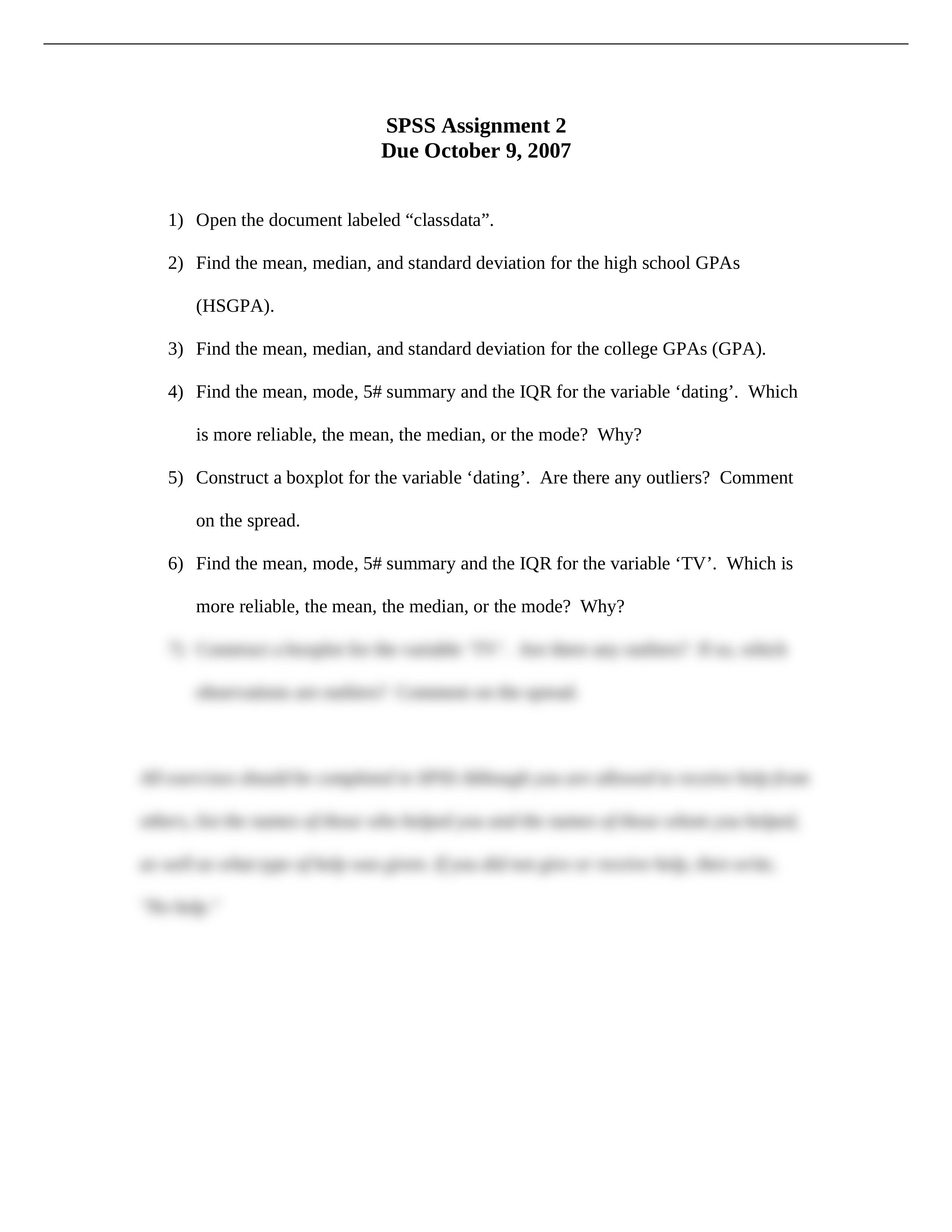 SPSS Assignment 2_d34qdm8djf7_page1