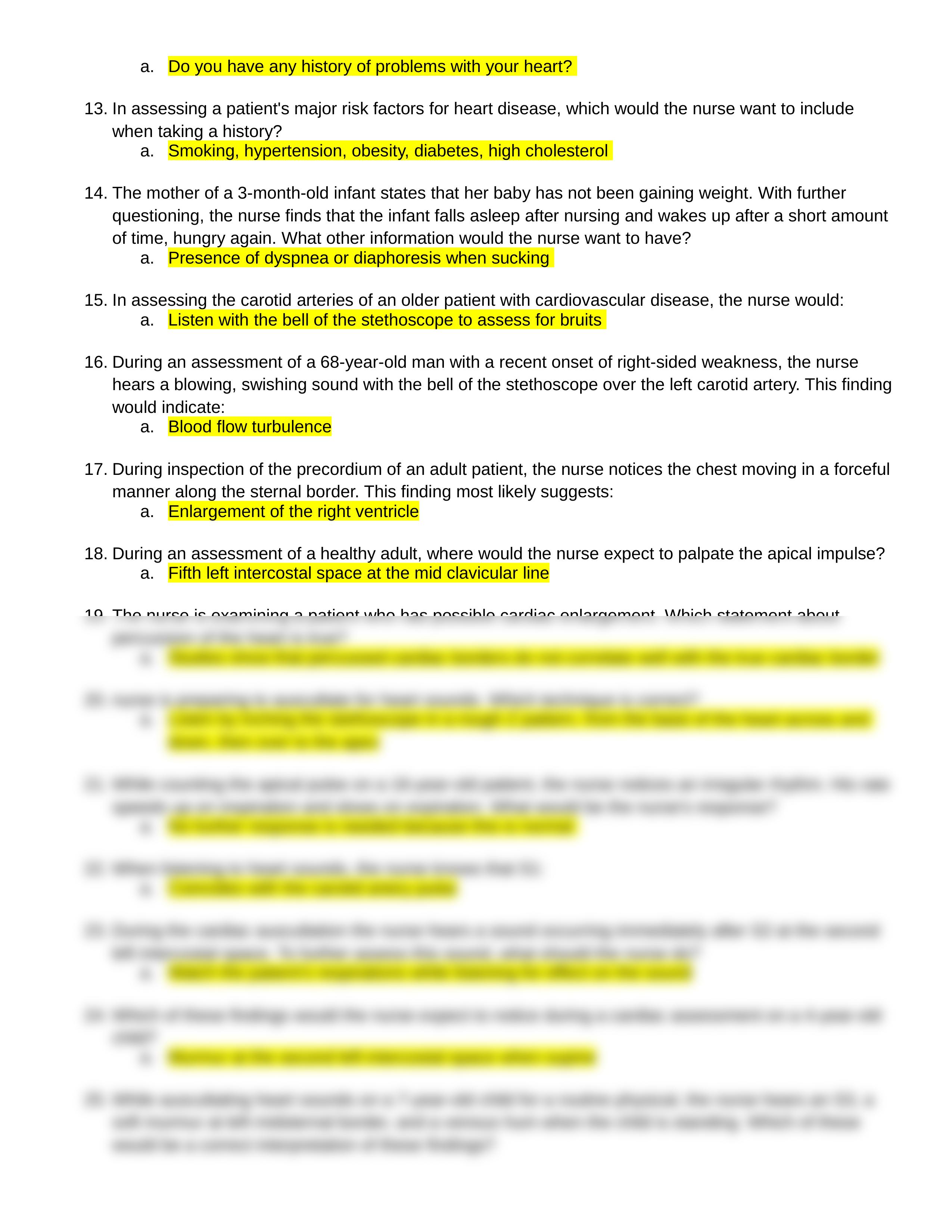 Ch 19 Heart and Neck Vessels - Review Questions.docx_d3d8iytmnvf_page2