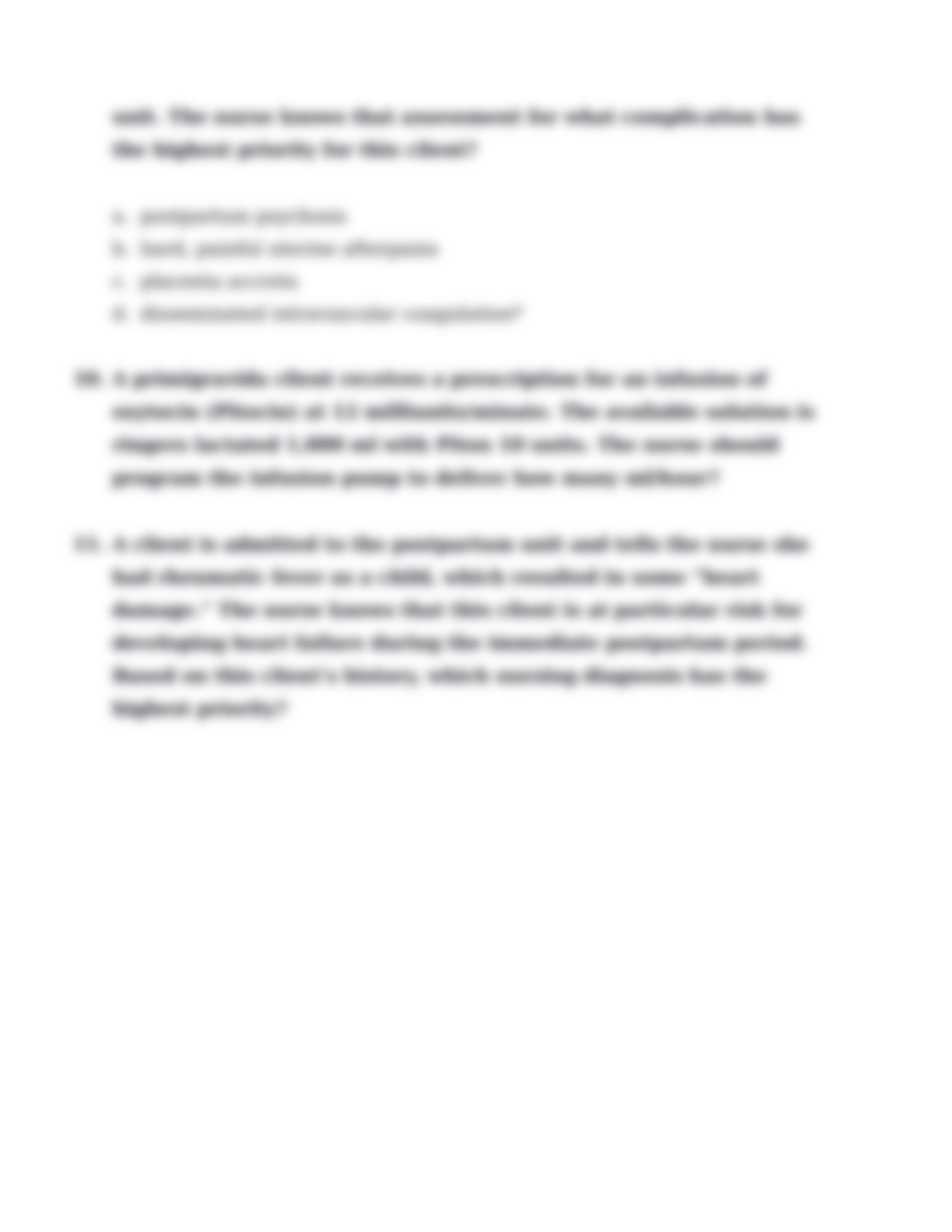 NURS 220 HESI Maternity Practice Questions.docx_d44oslhqnpu_page4