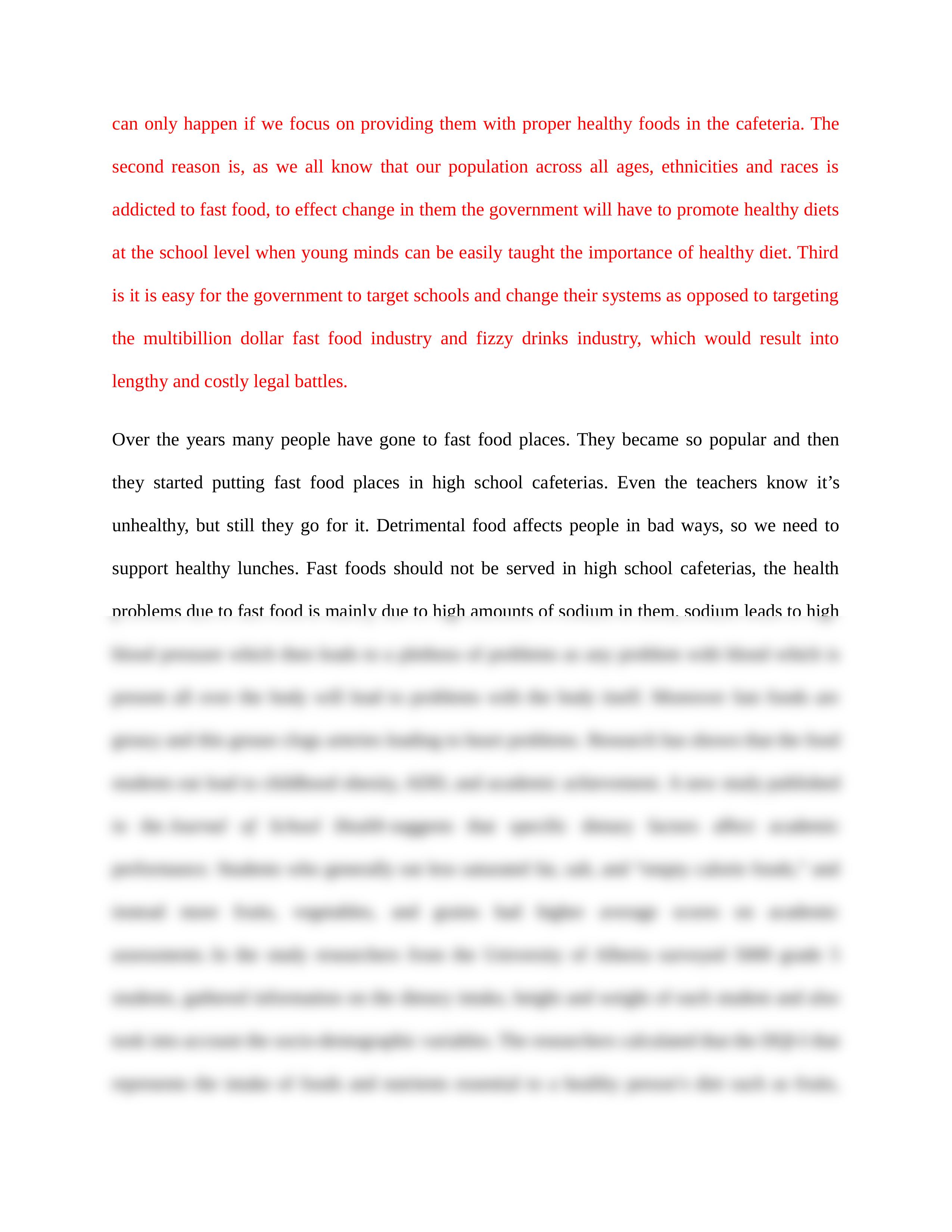 Should government impose restrictions on what kinds of foods can be served in school cafeterias.docx_d4oczv31nuv_page2