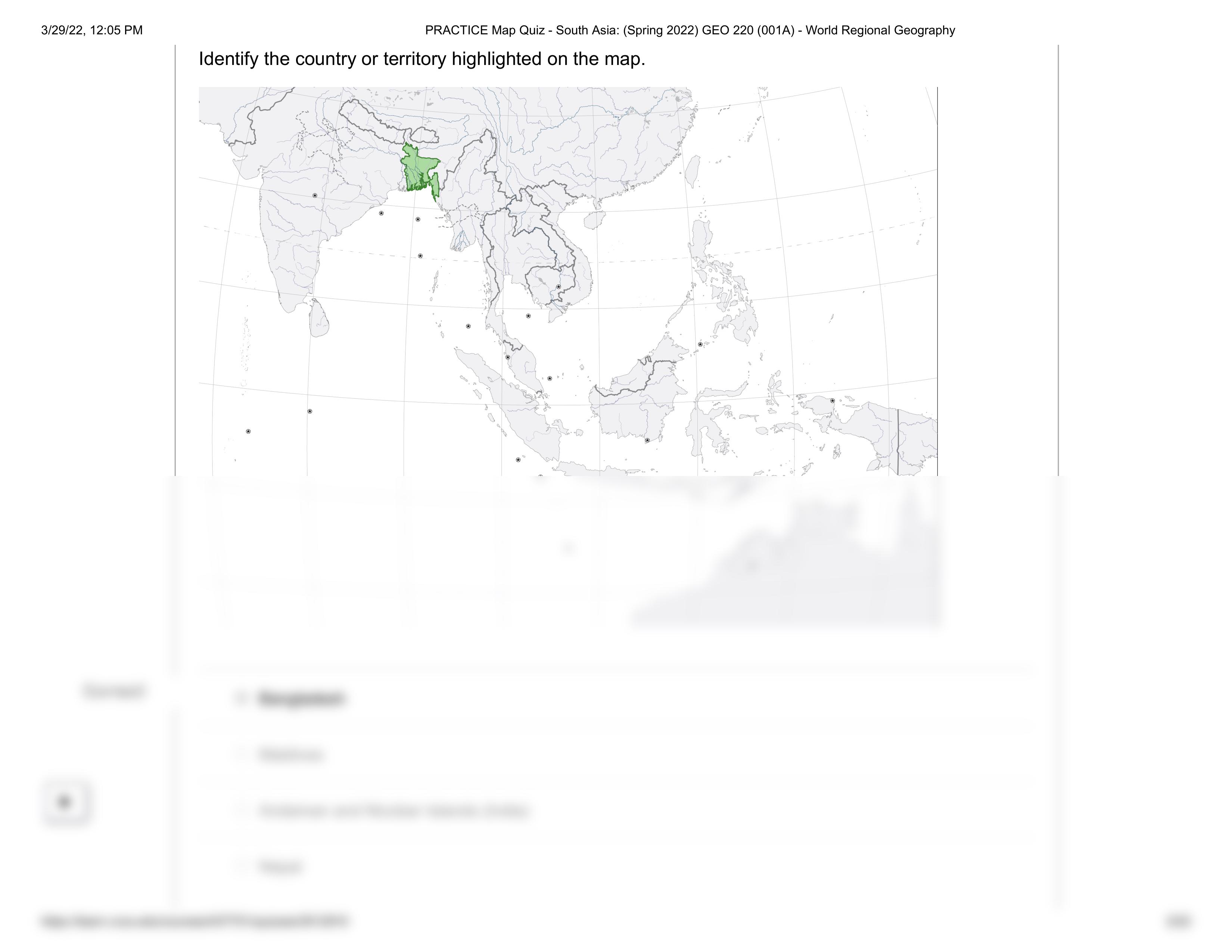 PRACTICE Map Quiz - South Asia_ (Spring 2022) GEO 220 (001A) - World Regional Geography.pdf_d4pm9uxyx40_page2