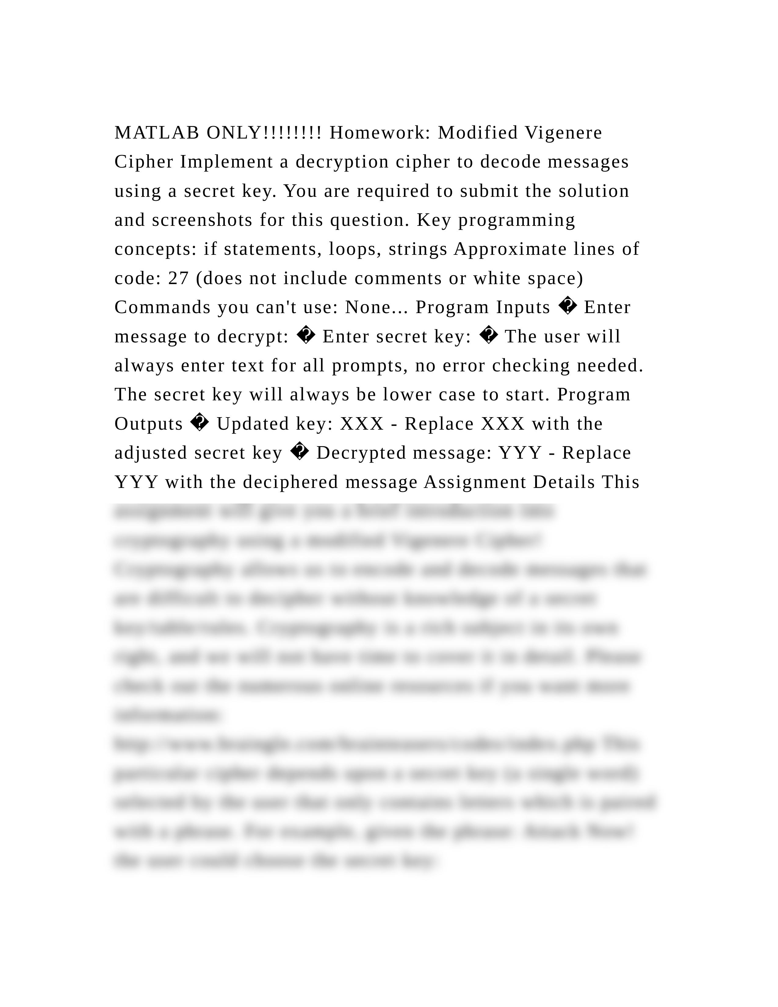 MATLAB ONLY!!!!!!!! Homework Modified Vigenere Cipher Implement a d.docx_d4s9srev8iq_page2