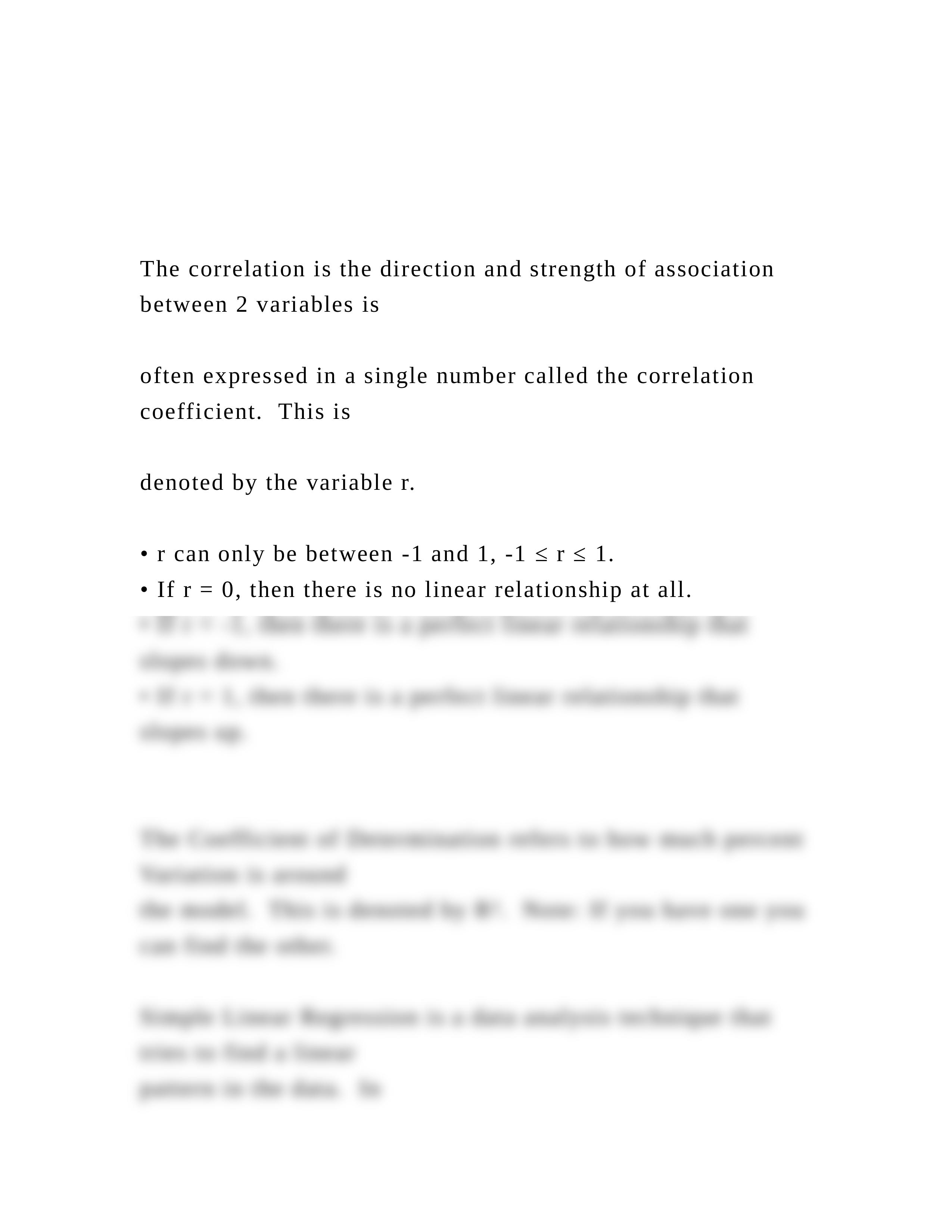 The correlation is the direction and strength of association b.docx_d4u9vgkqokz_page2