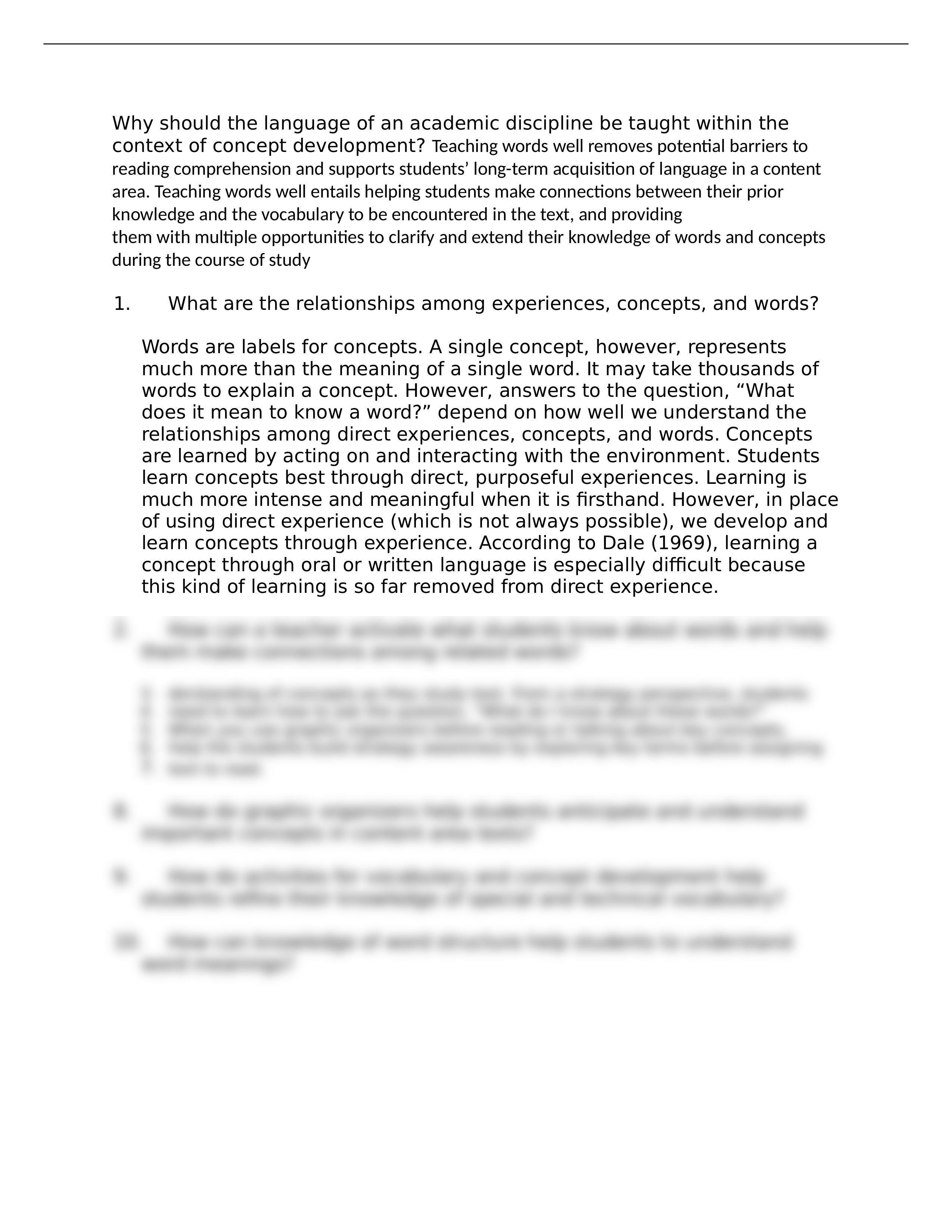 Why should the language of an academic discipline be taught within the context of concept developmen_d5iearthr5d_page1