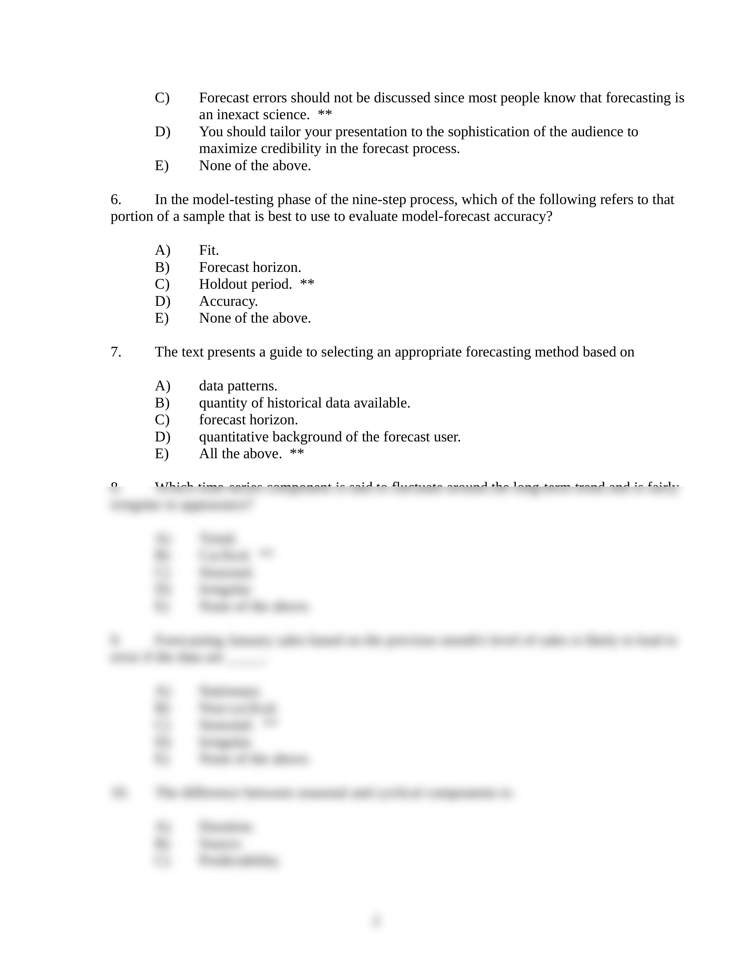 Downloadable-Test-Bank-for-Business-Forecasting-with-ForecastX-6th-Edition-Wilson-1.doc_d5nffai19o4_page2